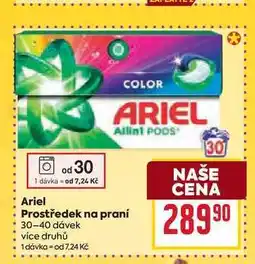 Billa Ariel Prostředek na praní 30-40 dávek nabídka