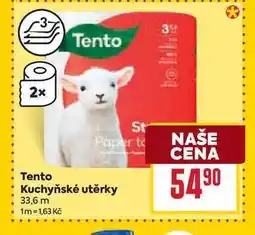 Billa Tento Kuchyňské utěrky 33,6m nabídka