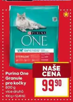 Billa Purina One Granule pro kočky 800 g nabídka
