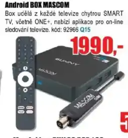 EVA Android BOX MASCOM nabídka