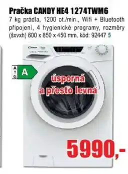 EVA Pračka CANDY HE4 1274TWM6 nabídka