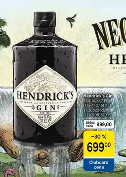 Tesco Hendrick's Gin 41.4%, 0.7 l nabídka