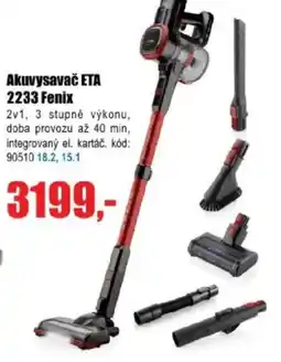 EVA Akuvysavač ETA 2233 Fenix nabídka