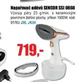 EVA Napařovač oděvů SENCOR SSI 0860 nabídka