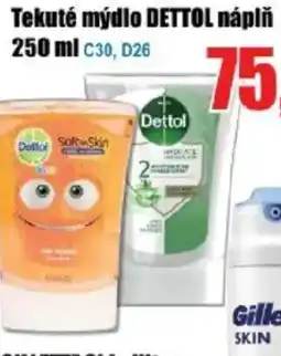 EVA Tekuté mýdlo DETTOL náplň nabídka