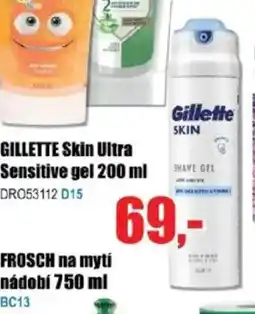 EVA GILLETTE Skin Ultra Sensitive gel nabídka