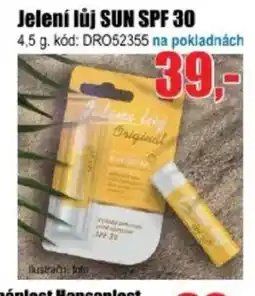 EVA Jelení lůj SUN SPF 30 nabídka