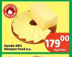 Brněnka Gouda 48% Alimpex Food a.s. nabídka