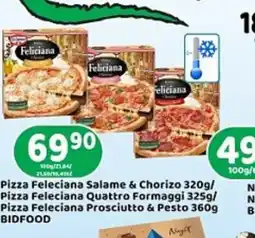 Brněnka Pizza Feleciana Salame & Chorizo nabídka