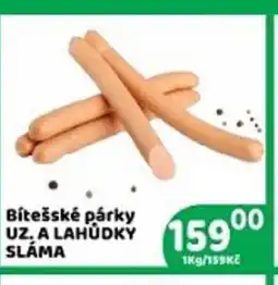 Brněnka Bítešské párky UZ, A L SLÁMA nabídka