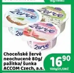 Brněnka Choceňské žervé nabídka