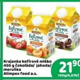 Brněnka Krajanka kefírové mléko nabídka