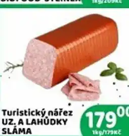 Brněnka Turistický nářez UZ. A LAHUDKY SLÁMA nabídka