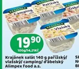 Brněnka Krajánek salát nabídka