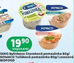 Brněnka SEKO Bylinkovo česneková pomazánka nabídka