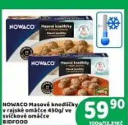 Brněnka NOWACO Masové knedlíčky nabídka