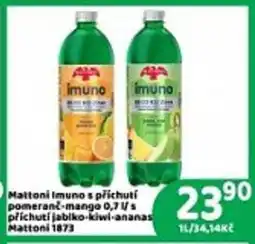 Brněnka Mattoni Imuno s příchutí pomerant-mango nabídka