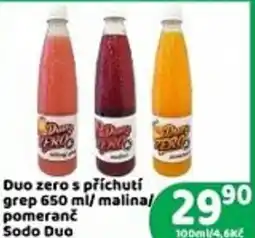 Brněnka Duo zero s příchutí nabídka