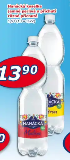 ESO MARKET Hanácká kyselka jemně perlivá s příchutí nabídka