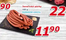 ESO MARKET Javořické párky nabídka