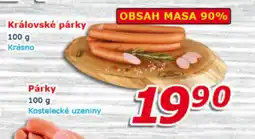 ESO MARKET Královské párky nabídka