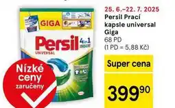 Tesco Persil Prací kapsle universal Giga, 68 PD nabídka