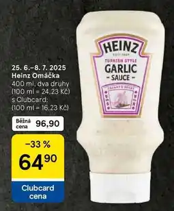 Tesco Heinz Omáčka, 400 ml, dva druhy nabídka