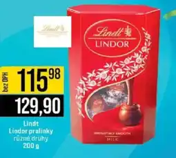 Jip Lindt Lindor pralinky nabídka
