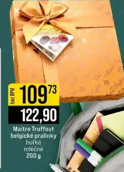 Jip Maitre Truffout belgické pralinky hořké mléčné nabídka