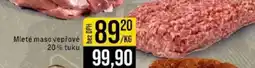 Jip Mleté maso vepřové 20% tuku nabídka