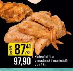 Jip Kuřecí křídla v madarske marinádě nabídka