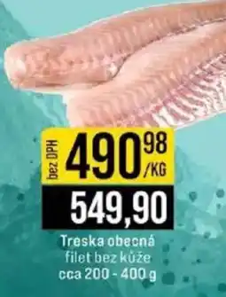 Jip Treska obecná filet bez kůže nabídka