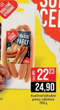 Jip Kvalitně Výhodně párky vídeňské nabídka