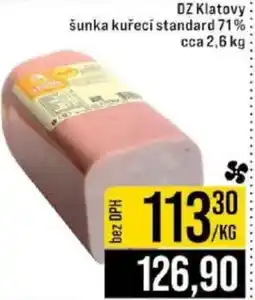Jip DZ Klatovy šunka kuřecí standard 71% nabídka