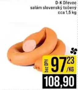 Jip D-K Dřevec salám slovenský točený nabídka