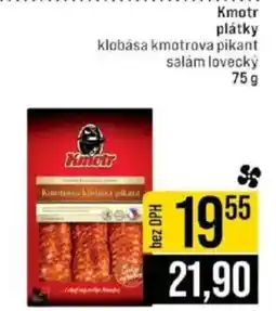 Jip Kmotr plátky klobása kmotrova pikant salám lovecký nabídka