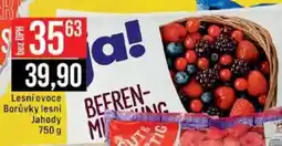 Jip Lesní ovoce Borvky lesní Jahody nabídka