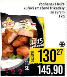 Jip Vodňanské kuře kuřecí smažené frikadely se sýrem nabídka