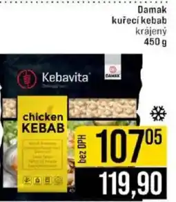 Jip Damak kuřecí kebab krájený nabídka