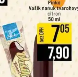 Jip Pinko Vašík nanuk tvarohový citron nabídka