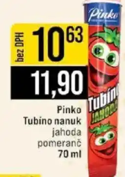 Jip Pinko Tubino nanuk jahoda pomeranč nabídka