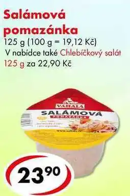 CBA Salámová pomazánka, 125 g nabídka