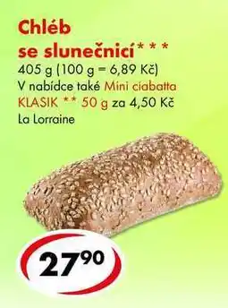 CBA Chléb se slunečnicí, 405 g nabídka