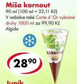 CBA Míša kornout, 90 ml nabídka