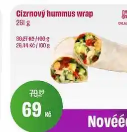 BonVeno Cizrnový hummus wrap 261 g nabídka
