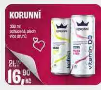 BonVeno KORUNNÍ 330 ml ochucená plech nabídka