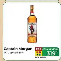 Tamda Foods Captain Morgan 0,7L spiced 35% nabídka