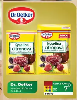 Tamda Foods Dr. Oetker kyselina citrónová 20g, 80g nabídka