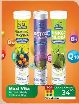 Tamda Foods Maxi Vita šumivé tablety Exclusive 80g nabídka