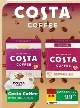 Tamda Foods Costa Coffee kapsle pro DG 16ks nabídka